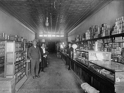 Inside Creed Store 1923