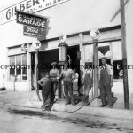 10 - Gilbert Garage purchased by Charles Blakely in 1920, torn down 1929, replaced by the Tone Bldg. which is now Joe's Real BBQ